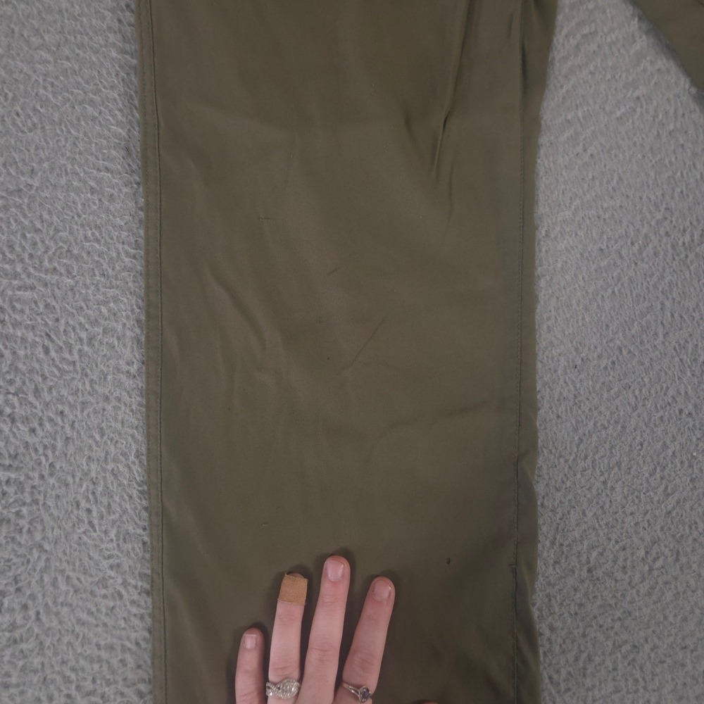 Orvis Pants Mens 34x30 Olive Green Straight Leg Nylon Stretch Tech Hiking Travel - Picture 10 of 14